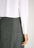 Prada Women Embroidered Poplin Shirt