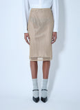Prada Women Crochet Midi Skirt