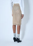 Prada Women Crochet Midi Skirt