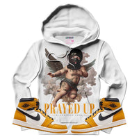 Prayed Up (Air Jordan 1 Retro High OG 'Yellow Ochre) Hoodie