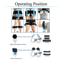 Premium 4-Handle Body, Abdomen And Buttock Muscle Shaping Machine With Trolley (SAK71463)