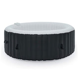 Premium Blow Up 6 Person Sauna Pool Hot Tub With 130 Jets, 7FT (SAK63510)