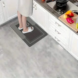 Premium Diatom Mud Kitchen Floor Mat, Super Absorbent with Anti-slip Bottom