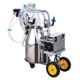 Premium Electric Cow Goat Milking Machine With Milk Bucket, 25L (95138427)