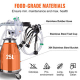 Premium Electric Cow Goat Milking Machine With Milk Bucket, 25L (95138427)
