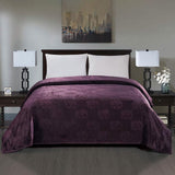 Premium Flannel Fleece Elephant Design Blanket