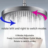 Premium High-pressure Shower Head - Top Spray, Wide Coverage, Lotus Design