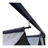 [10x13FT] Premium Outdoor Patio Retractable Pergola With Canopy (SAK01864)