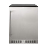 Premium Single Door Stainless Steel Built-In Wine Beverage Undercounter Refrigerator, 5.3 Cu.Ft. (SAK95276)