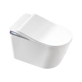 Premium Smart Auto Flush Toilet With Foot Sensor, Remote, Heated Seat And Night Light (SAK56378)