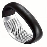 Premium Stainless Steel Garlic Rocker Press - Compact, Durable, and Rust-Resistant Kitchen Gadget