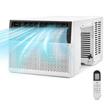 Premium Window Room Air Conditioner Unit With Remote, 6000/8000 BTU (SAK63172)