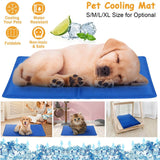 Pressure Activated Pet Gel Self Cooling Mat Pad