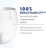 Prevail Air Overnight Adult Briefs