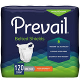 Prevail Belted Shields, Extra Absorbency
