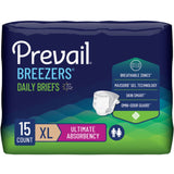 Prevail Breezers Daily Briefs, Ultimate Absorbency