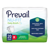 Prevail Nu-Fit Daily Briefs, Maximum Absorbency