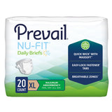 Prevail Nu-Fit Daily Briefs, Maximum Absorbency