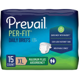 Prevail Per-Fit Daily Brief, Maximum Plus Absorbency