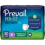 Prevail Per-Fit Daily Brief, Maximum Plus Absorbency