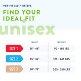 Prevail Per-Fit360 Daily Briefs, Maximum Plus Absorbency
