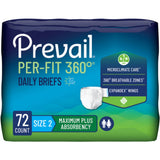 Prevail Per-Fit360 Daily Briefs, Maximum Plus Absorbency