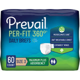 Prevail Per-Fit360 Daily Briefs, Maximum Plus Absorbency
