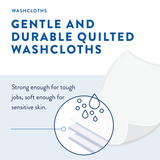 Prevail Soft Pack Washcloths, Scented
