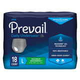 Prevail Daily Underwear for Men, Maximum Absorbency