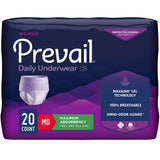 Prevail Daily Underwear for Women, Maximum Absorbency