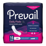 Prevail Women's Daily Bladder Control Pads, Moderate Absorbency