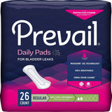 Prevail Women's Daily Bladder Control Pads, Very Light Absorbency