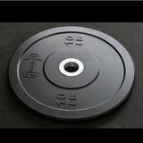 7' Hard Chrome Olympic Bar and Bumper Plate Set