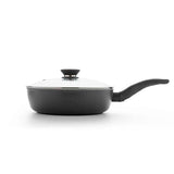 iCook Non-Stick Frying Pan with Lid, 24 cm