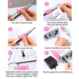 Professional Acrylic Nail Drill Machine