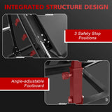 Professional Adjustable Leg Press Hack Squat Machine For Home Gyms (SAK74330)