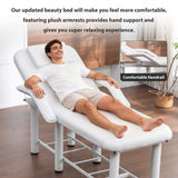 Professional Fully Adjustable Beauty Bed With Underbed Storage And Removable Cushions (SAK46813)