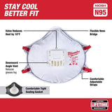 Professional Multi-Purpose Valved Respirator with Gasket