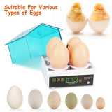 Professional Poultry Hatcher with Digital Display Automatic Temperature Humidity