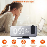 Projection Alarm Clock with Radio Function