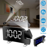 Projection Alarm Clock with Radio