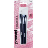 Promani Pro Silicone Mask Brush Set PR-456 2-Piece