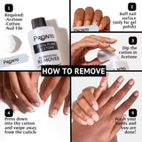 Pronto 100% Acetone Gel Nail Polish Remover - Gel Polish Remover for Nails | Acetone Nail Polish Remover For Nails for Removal of Glue, Gel, Acrylic & Dip | Gel Polish Remover, 8 Fl oz