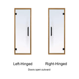 Prosaunas 24X73-Inch Thermo-Aspen Prehung Tinted Glass Sauna Door (SAK69152)