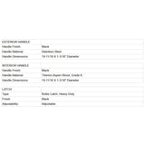 Prosaunas 24X73-Inch Thermo-Aspen Prehung Tinted Glass Sauna Door (SAK69152)