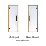 Prosaunas 24X81-Inch Thermo-Aspen Prehung Tinted Glass Sauna Door (SAK51863)