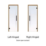 Prosaunas 36X81-Inch Thermo-Aspen Prehung ADA Tinted Glass Sauna Door (SAK73180)
