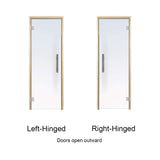 Prosaunas 36X81-Inch Aspen Clear ADA Glass Sauna Door (SAK75843)