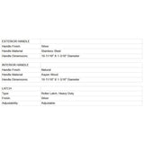 Prosaunas 36X81-Inch Aspen Clear ADA Glass Sauna Door (SAK75843)