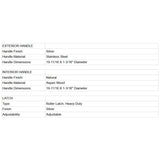 Prosaunas 36X81-Inch Aspen Prehung ADA Tinted Glass Sauna Door (SAK17952)